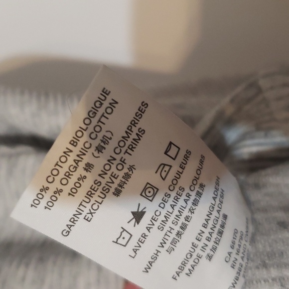 Frank & Oak The Textured Sweatshirt in Grey - Picture 8 of 8